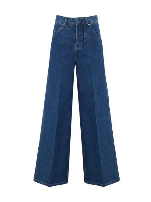 Jeans wide leg in denim Philosophy di Lorenzo Serafini | A0301 57300300